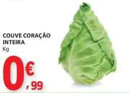 E.Leclerc Couve coração inteira promoção
