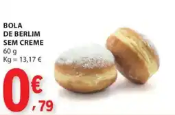E.Leclerc Bola de berlim sem creme promoção