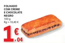 E.Leclerc Folhado com creme e chocolate negra promoção