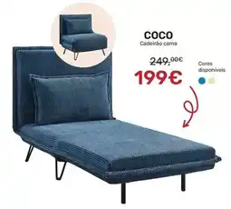 Homy Casa Coco - cadeirão cama promoção