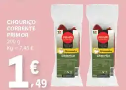 E.Leclerc Chourico corrente primor promoção