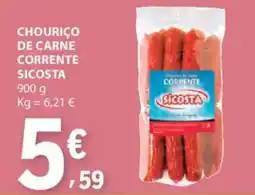 E.Leclerc Chouriço de carne corrente sicosta promoção