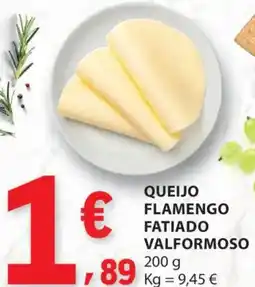 E.Leclerc Queijo flamengo fatiado valformoso promoção