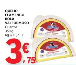 E.Leclerc QUEIJO FLAMENGO BOLA VALFORMOSO promoção