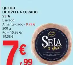 E.Leclerc Queijo de overlha curado seia promoção