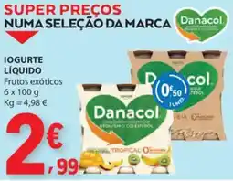 E.Leclerc Iogurte líquido promoção