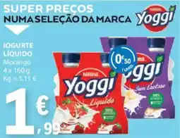 E.Leclerc Iogurte líquido promoção