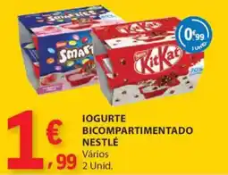 E.Leclerc Iogurte bicompartimentado nestlé promoção