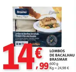 E.Leclerc Lombos de bacalhau brasmar promoção