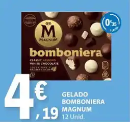 E.Leclerc Gelado bomboniera magnum promoção