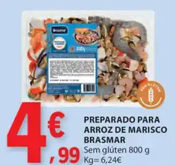 E.Leclerc Preparado para arroz de marisco brasmar promoção