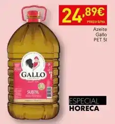 Recheio Gallo - azeite promoção