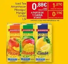 Recheio Amanhecer - iced tea pêssego/manga/limao promoção
