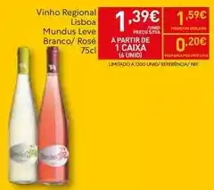 Recheio Mundus - vinho regional lisboa promoção