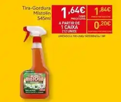 Recheio Mistolin - tira-gordura promoção
