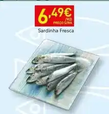Recheio Sardinha fresca promoção
