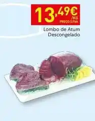 Recheio Lombo de atum descongelado promoção