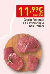 Recheio Angus - ganso redondo de bovino angus best farmer promoção