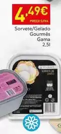 Recheio Gama - sorvete/gelado gourmes promoção