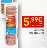 Recheio Izidoro - salsicha grill promoção