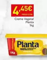 Recheio Planta - creme vegetal promoção