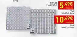 Recheio Masterchef - estrado promoção