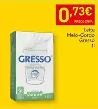 Recheio Gresso - leite meio-gordo promoção