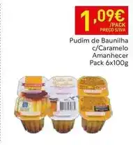 Recheio Amanhecer - pudim de baunilha c/caramelo promoção