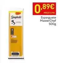 Recheio Masterchef - esparguete promoção