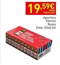 Recheio Martini - aperitivo rosso promoção