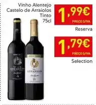 Recheio Castelo de arraiolos - vinho alentejo promoção
