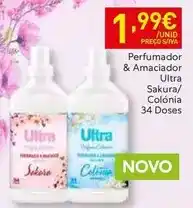 Recheio Perfumador & amaciador ultra sakura/colônia promoção