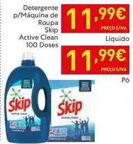Recheio Skip - detergente p/máquina de roupa promoção