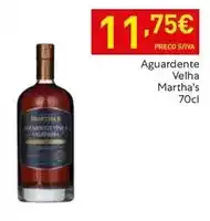 Recheio Martha's - aguardente promoção