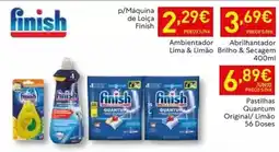 Recheio Finish - ambientador lima & limão brilho & seagem promoção