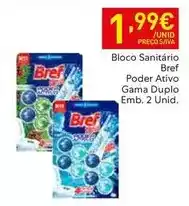 Recheio Bref - bloco sanitário poder ativo gama duplo promoção