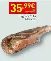 Recheio Lagosta - cuba metades promoção