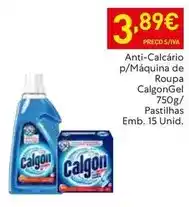 Recheio Calgon - anti-calcário p/máquina de roupa promoção