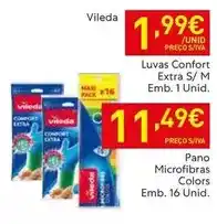 Recheio Vileda - luvas confort extra promoção