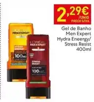 Recheio Hydra - gel de banho men expert energy/stress promoção