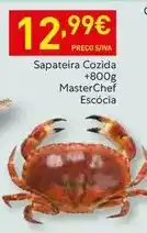 Recheio Masterchef - sapateira cozida + masterchef escocia promoção