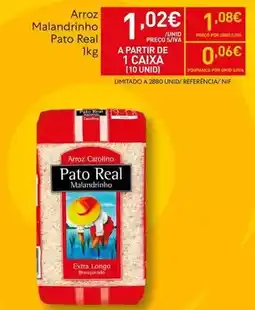 Recheio Pato real - arroz malandinho promoção