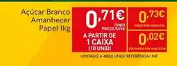 Recheio A+ - açúcar branco amanhecer papel promoção