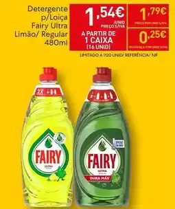 Recheio Fairy - detergente p/loiça ultra promoção