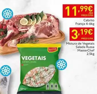 Recheio Masterchef - mistura de vegetais salada russa promoção