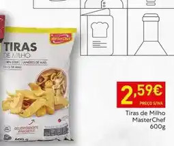 Recheio Masterchef - tiras de milho promoção