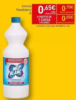 Recheio Neoblanc - lixivia promoção