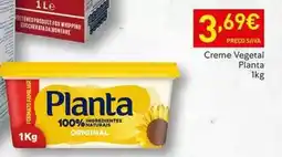 Recheio Planta - creme vegetal promoção