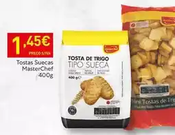 Recheio Masterchef - tostas suecas promoção