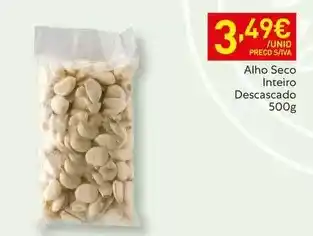 Recheio Alho seco inteiro descascado promoção